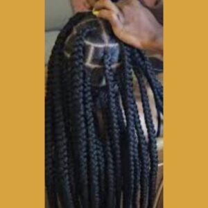 Large Knotless Braids